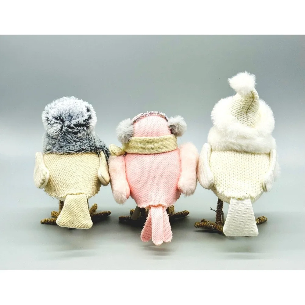 Target Spritz Featherly Friends Birds Rue Yarrow Pepper 2019 Set of 3 Winter